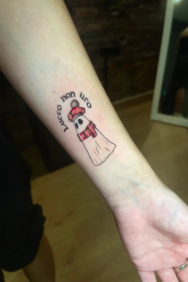 tatuaje de fantasma