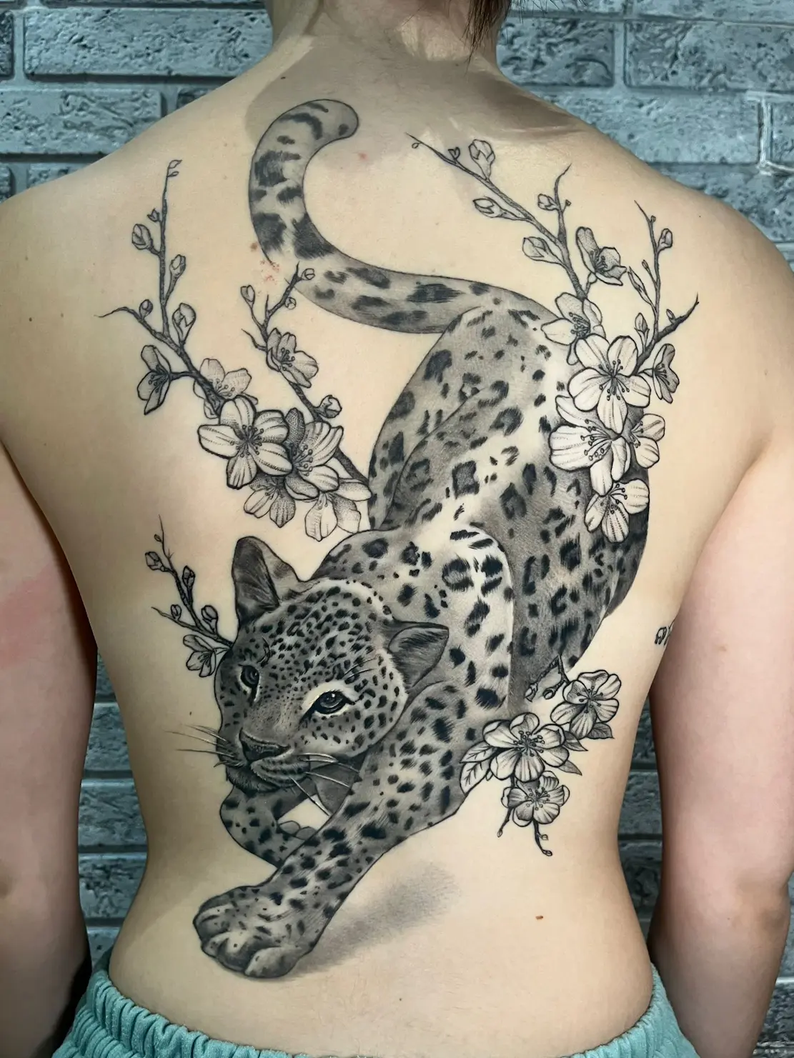 Tatuaje realista - toda la espalda